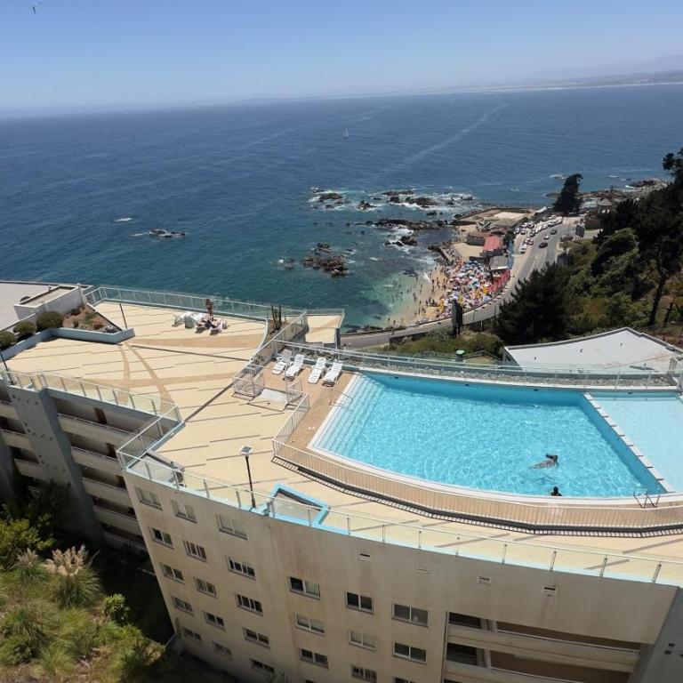 Concon vista al mar en Costa Lilenes hasta 6 personas - Two-Bedroom Apartment - 2