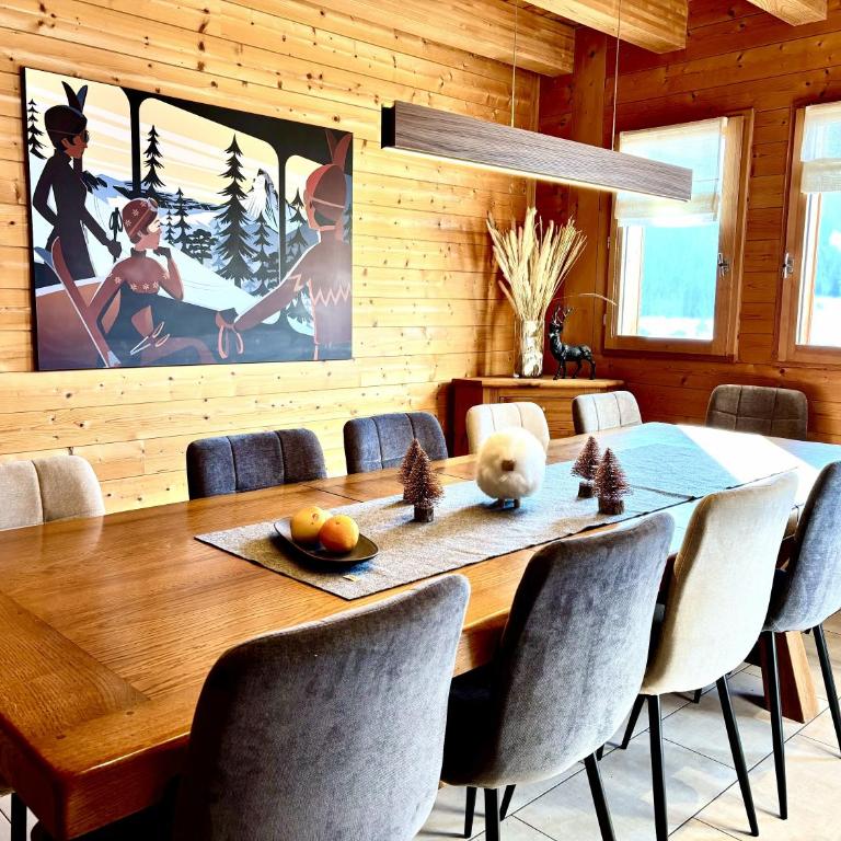 Chalet Alpaga Manigod La Clusaz 11 personnes - Maison 5 Chambres - 18