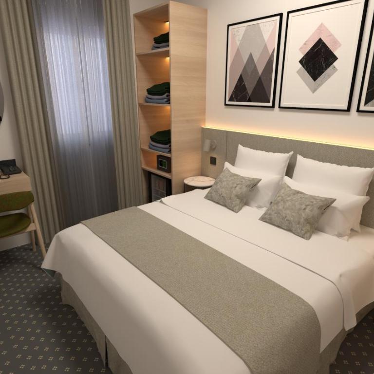 Hotel Fineso - Mala Dvokrevetna Soba sa Bračnim Krevetom - 2