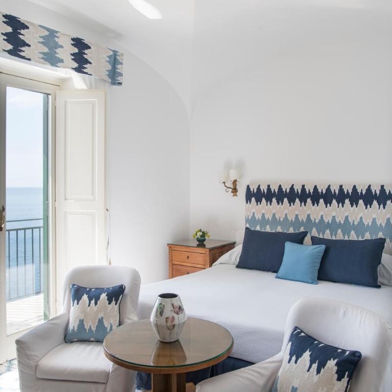 Hotel Santa Caterina - Camera Matrimoniale con Balcone e Vista Mare - 1