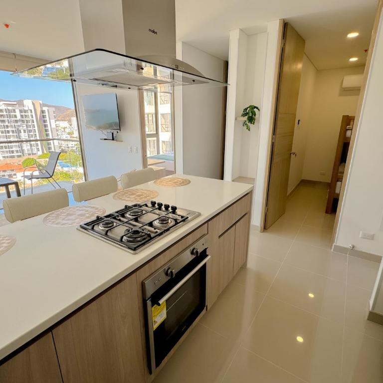 Aptos vacacionales para estrenar en Reserva del Mar II - Bedviajes - Apartamento de 2 dormitorios con balcón - 6