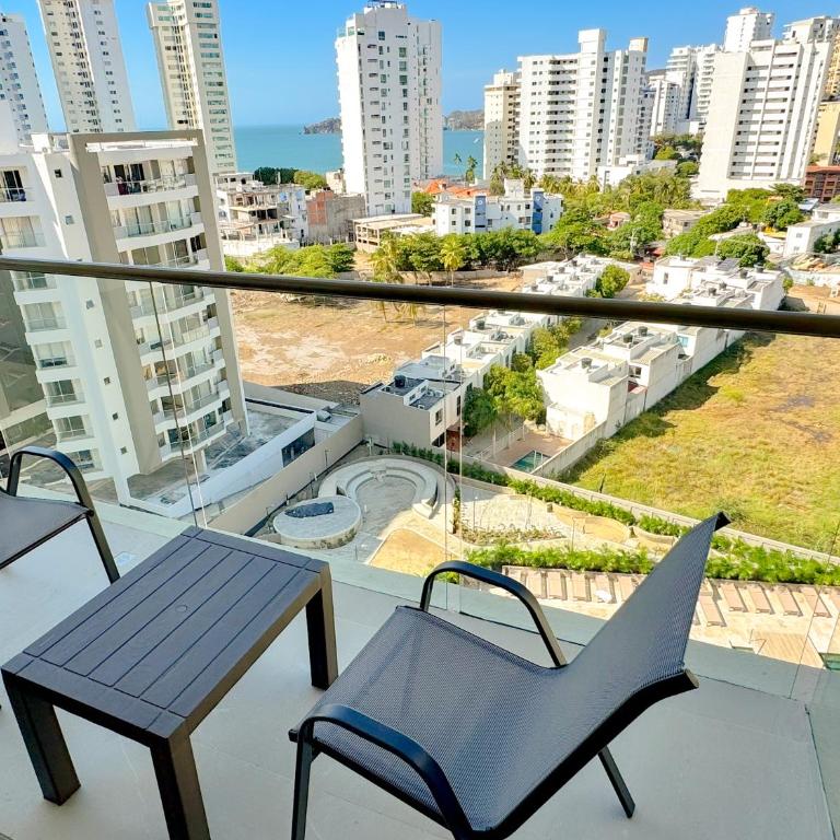 Aptos vacacionales para estrenar en Reserva del Mar II - Bedviajes - Apartamento de 2 dormitorios con balcón - 3