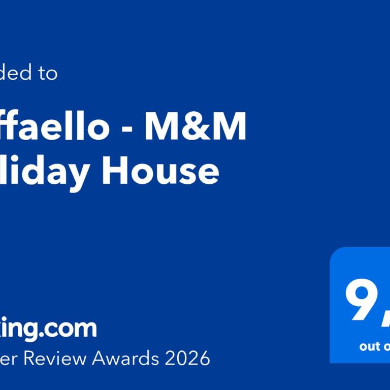 Raffaello - M&M Holiday House - Appartamento con 3 Camere da Letto - 2