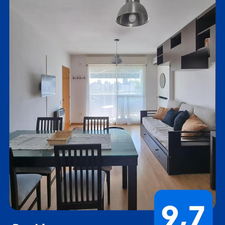 Departamento con terraza y cochera incluída - Apartamento de 1 dormitorio - 1