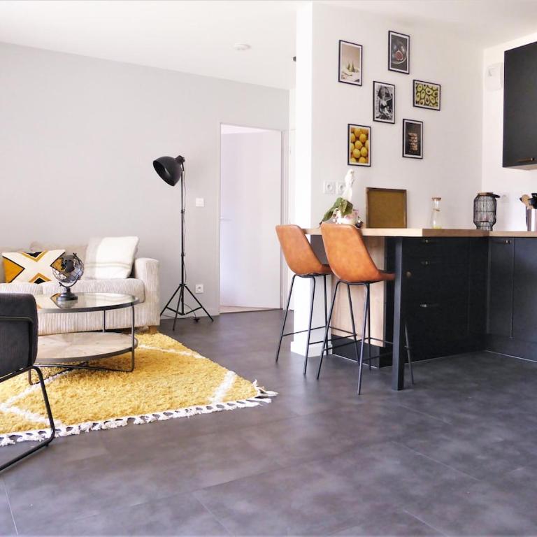 Très beau T2 avec jardin au cœur de saint Malo, proche gare, plage et vieille ville - Appartamento con 1 Camera da Letto - 9