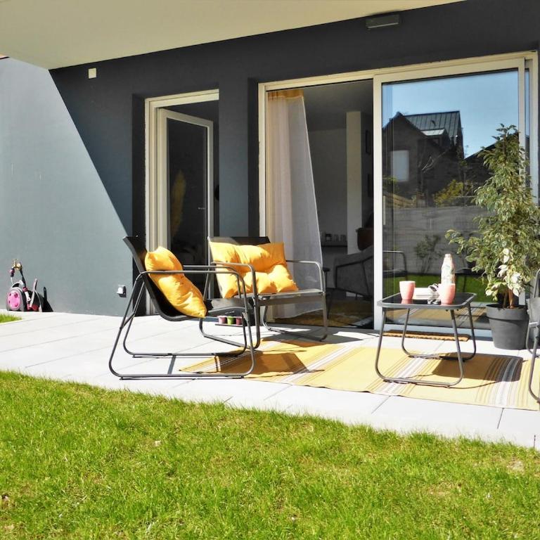 Très beau T2 avec jardin au cœur de saint Malo, proche gare, plage et vieille ville - Appartamento con 1 Camera da Letto - 2