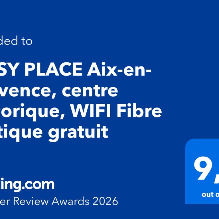 COSY PLACE Aix-en-Provence, centre historique, WIFI Fibre Optique gratuit - Apartment mit 1 Schlafzimmer - 36