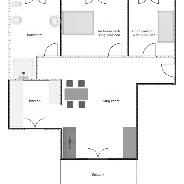 Riva Apt · Vista Lago - Finestra sul Lago - Appartamento con 2 Camere da Letto - 32