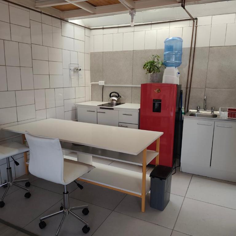 Depto casa celeste - Two-Bedroom Apartment with Terrace - 7
