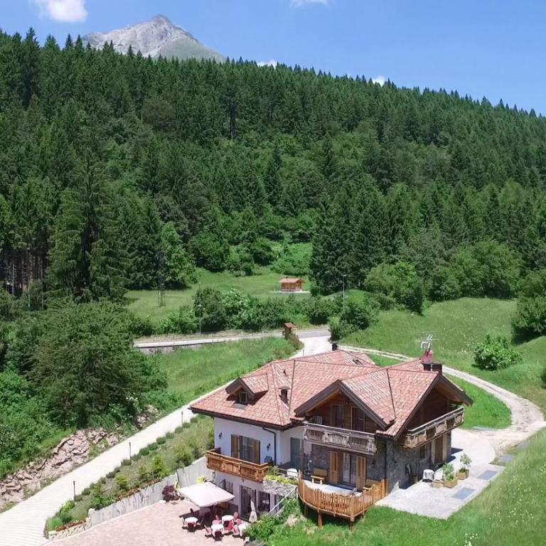 Agriturismo Ai Castioni - Deluxe Doppel-/Zweibettzimmer mit Seeblick - 3