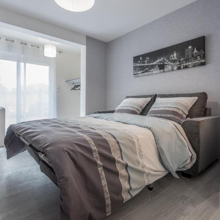 Appart Hôtel Bourgoin - Apartment with Terrace - 25