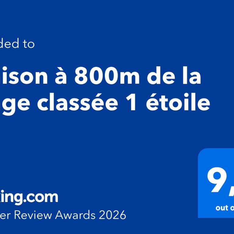 Maison à 800m de la plage classée 1 étoile - Two-Bedroom House - 26