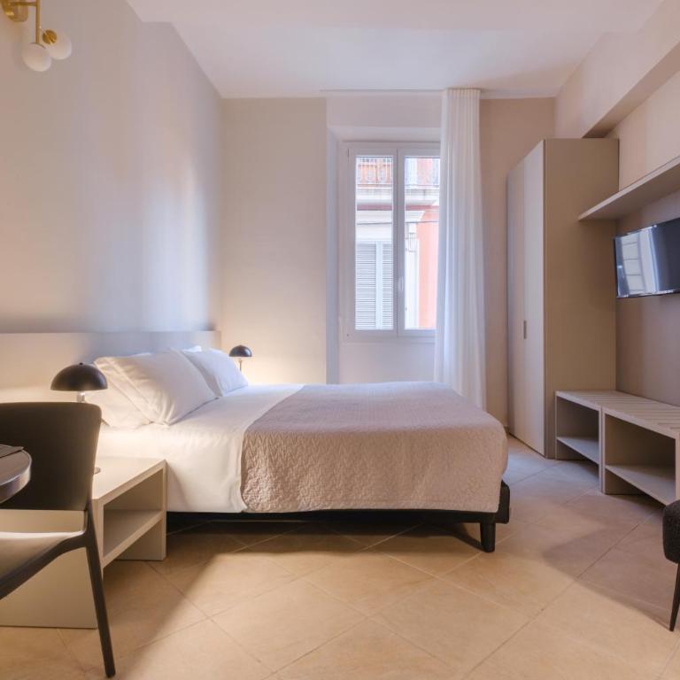 Residenza Ariosto by Studio Vita - Monolocale Matrimoniale/Doppio con Letti Singoli - 1