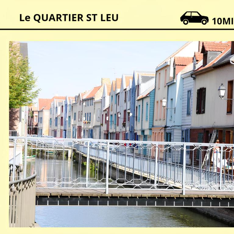 Studio agréable, stationnement gratuit, quartier Anglais - Apartment mit 1 Schlafzimmer - 9