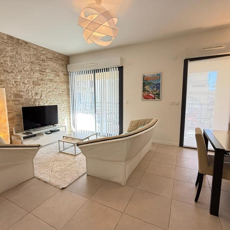 Superb apartment for 4 Sea view & terrace Private parking - Apartment - 8