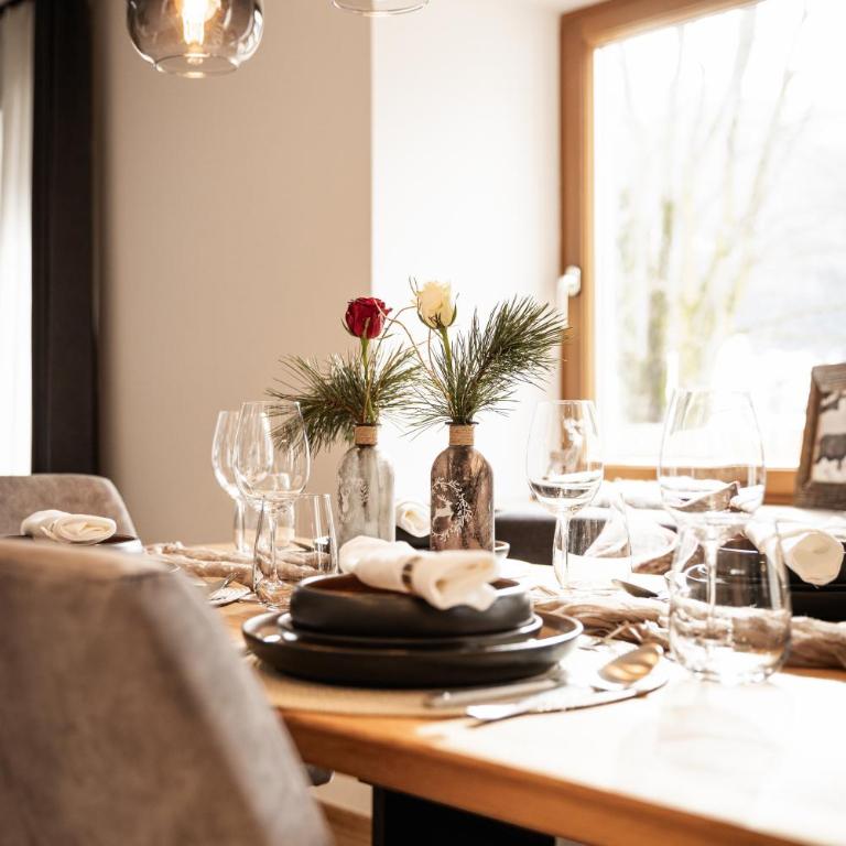 D` Müh - Alpinstil Appartement mit Sonnenterrasse - Apartment mit 2 Schlafzimmern und Terrasse - 13