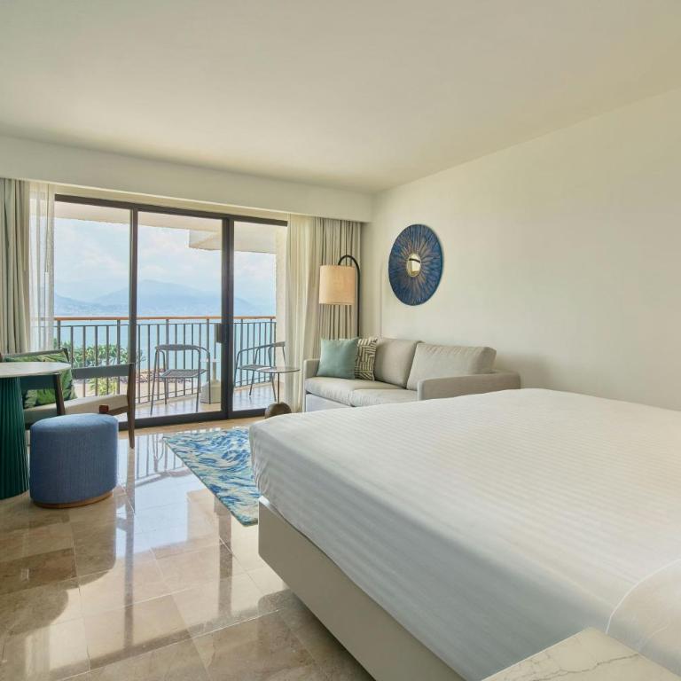 Marriott Puerto Vallarta Resort & Spa - Habitación Deluxe con vistas panorámicas al mar - 1 cama extragrande - 2