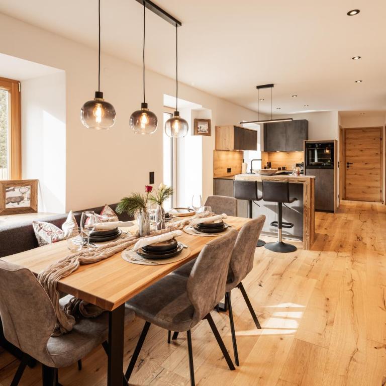 D` Müh - Alpinstil Appartement mit Sonnenterrasse - Apartment mit 2 Schlafzimmern und Terrasse - 11