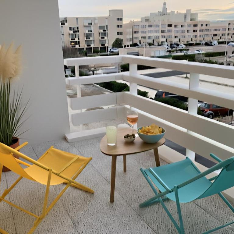 Port Leucate Superbe T3 Climatisé Proche Plage et Commerces - Appartement 2 Chambres - 4