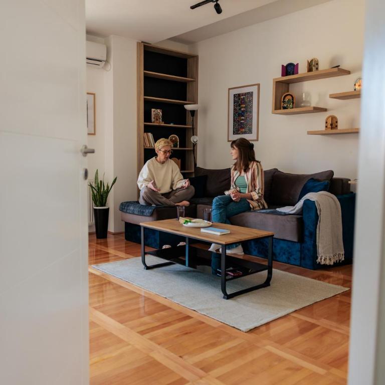 WellNest Niš Self Check-in & Parking I Moderan, miran apartman plus radni kutak - One-Bedroom Apartment - 31
