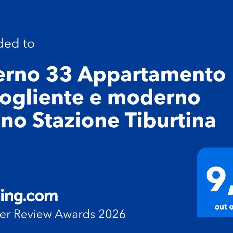 Interno33 Appartamento accogliente e moderno vicino Stazione Tiburtina - One-Bedroom Apartment - 2