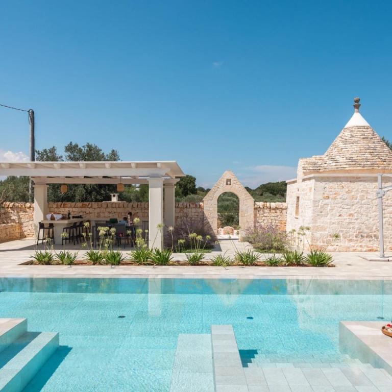 Il Trullo del Merlo - saltwater infinity pool and sauna - Villa - 34