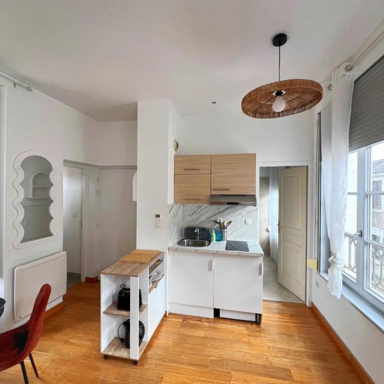 Superbe T2 avec Terrasse et parking privés en centre ville - Apartment mit 1 Schlafzimmer und Terrasse - 6