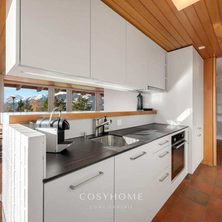 Le Balcon des Alpes l Modernist Home l CosyHome - Appartement 2 Chambres avec Vue sur la Montagne - 24