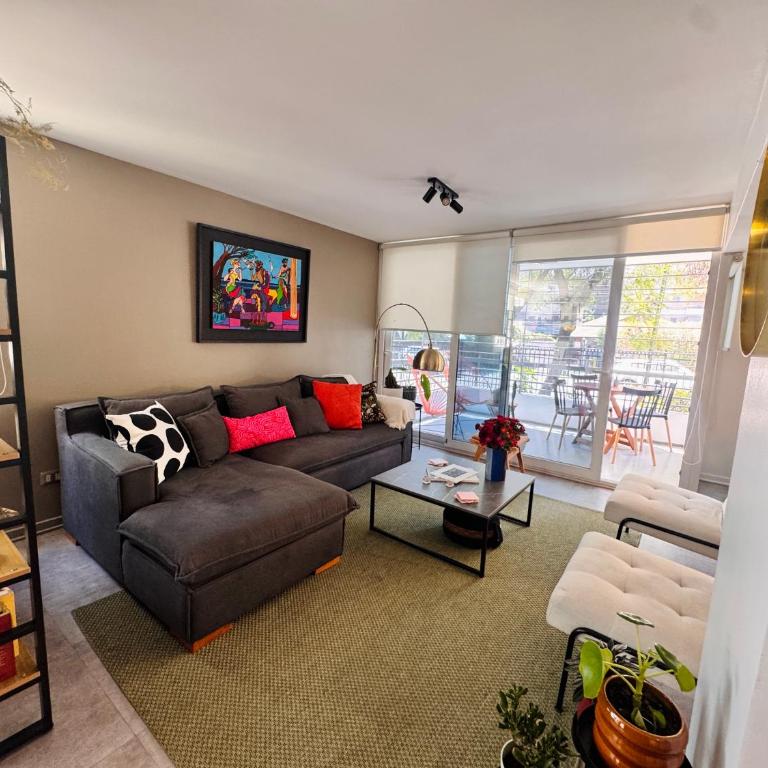 Premium apartment in front of Parque Arauco and highway - Two-Bedroom Apartment with Terrace - 1