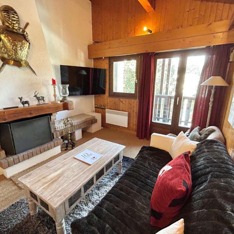 Appartement cosy à Megève: 3 pièces + mezzanine, 4 couchages - Proche remontées mécaniques et golf - FR-1-597-19 - Appartement (4 Adultes) - 16