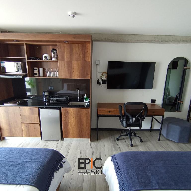 Epic Suite 510 Deluxe Airport - One-Bedroom Family Apartment - 33