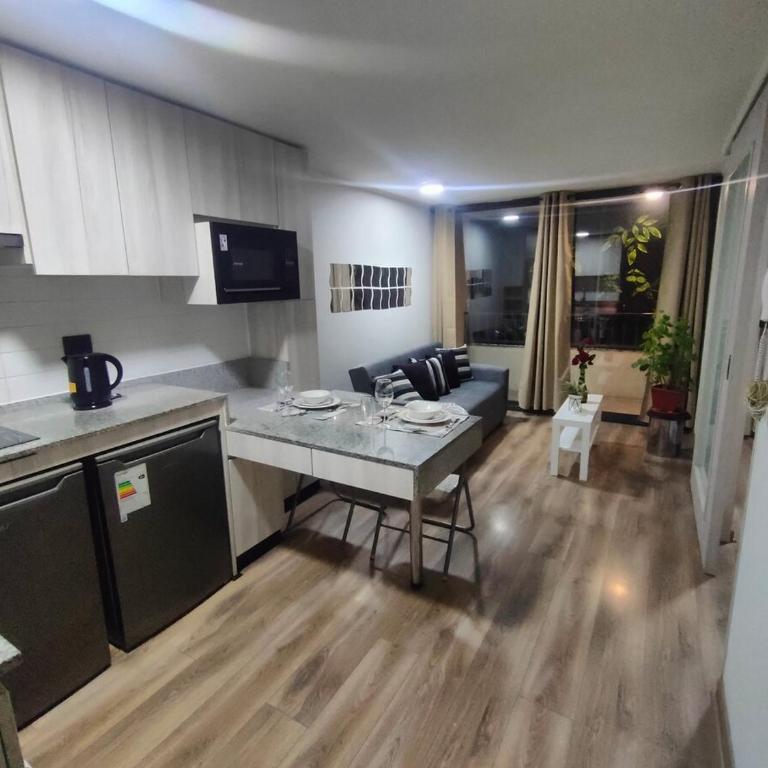 Cómodo departamento cercano a La Moneda - One-Bedroom Apartment - 1