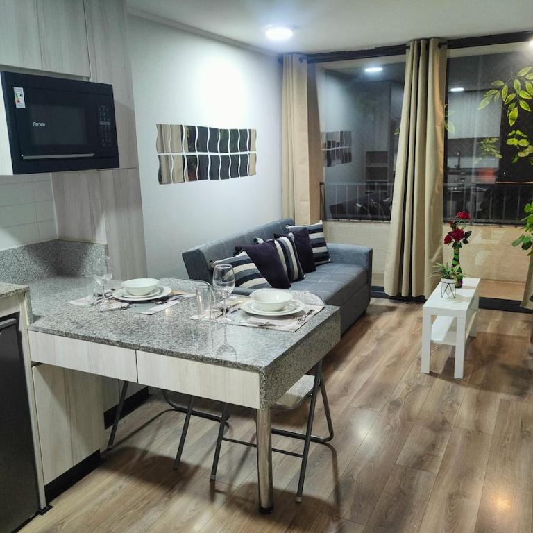 Cómodo departamento cercano a La Moneda - One-Bedroom Apartment - 18