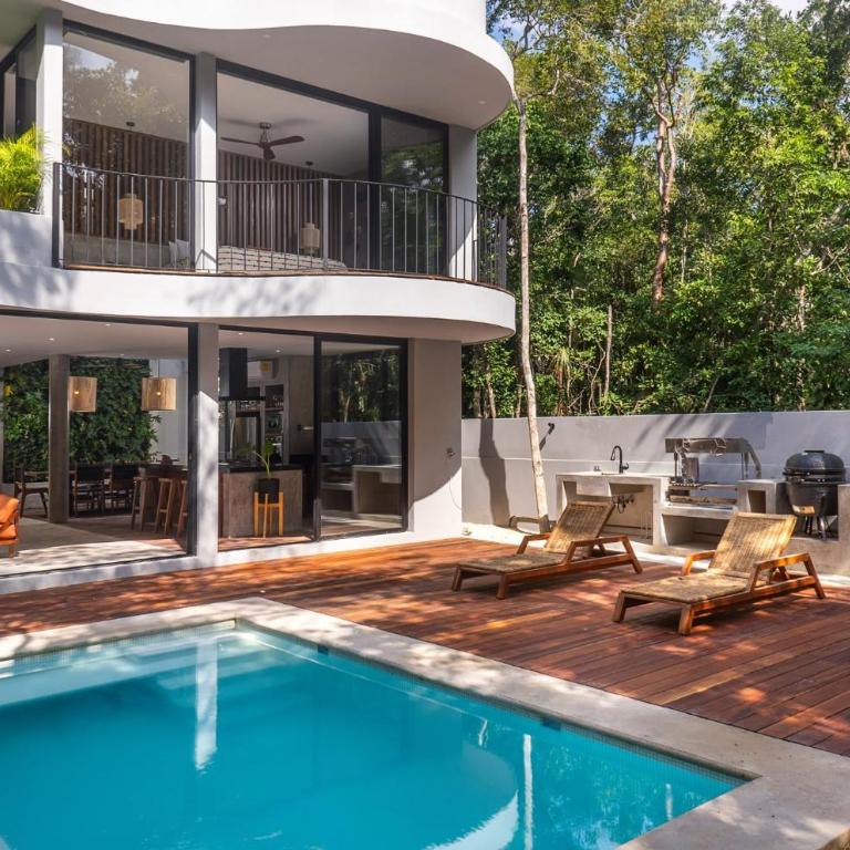 Luxury 4BR Eco Villa 10ppl Outdoor Pizza Oven - Private Pool & Jacuzzi - Villa - 15