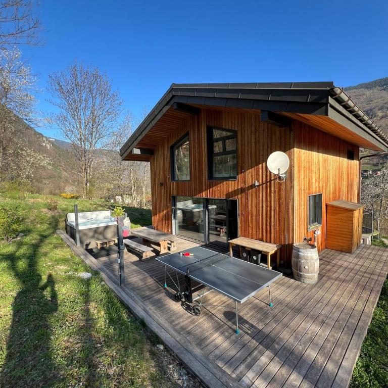 Chalet Les 3 marmottes, 12 personnes, jacuzzi - Chalet - 4