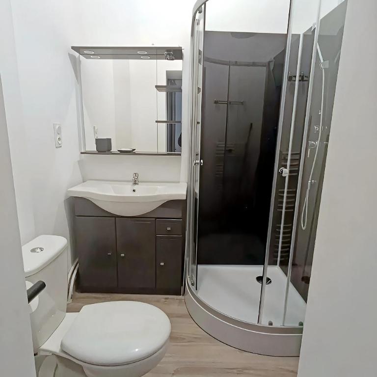 appt 4, 1er étage, un T2 avec une terrasse frontale commune dans une bâtisse de charme historique avec parking sur réservation - Apartment mit 1 Schlafzimmer - 3