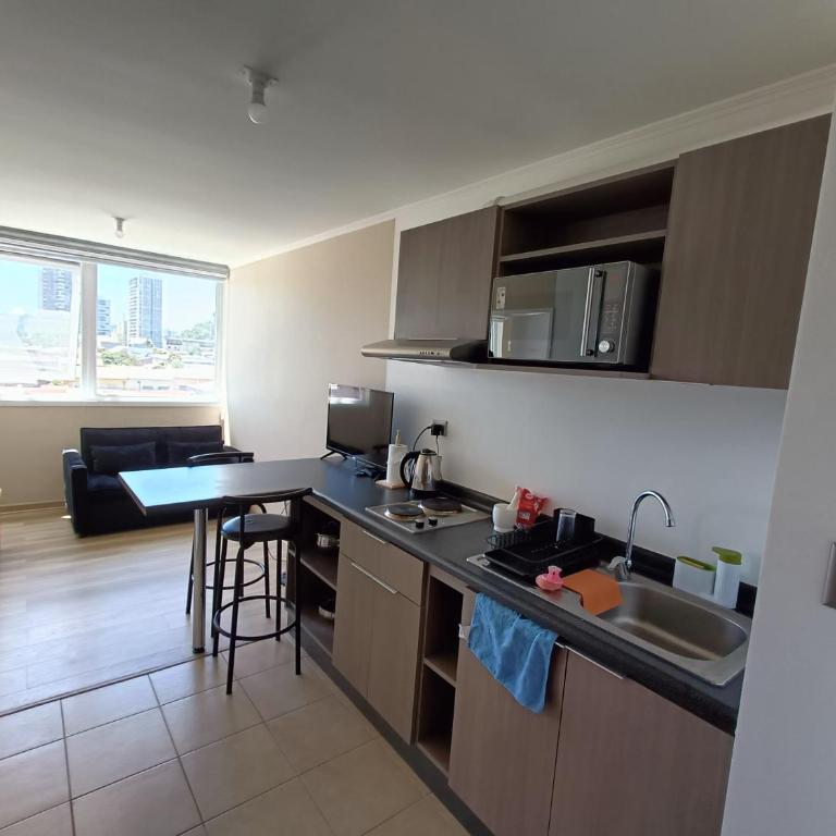 Departamento Concepción centro con estacionamiento incluido - One-Bedroom Apartment - 12