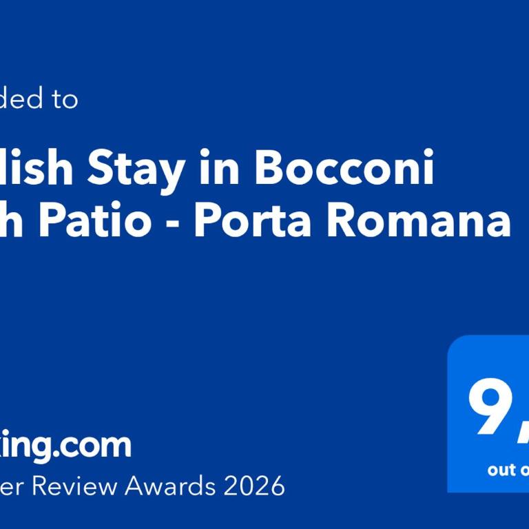 Stylish Stay in Bocconi with Patio - Porta Romana - Appartamento con 2 Camere da Letto e Balcone - 30