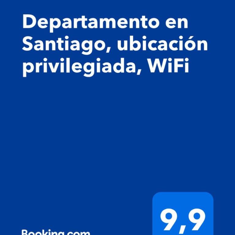 Departamento en Santiago, ubicación privilegiada, WiFi - One-Bedroom Apartment - 2