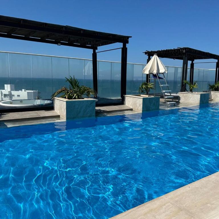 Apartment with beach access in Reserva Del Mar Rodadero Sur - Two-Bedroom Deluxe Apartment with Balcony - 1