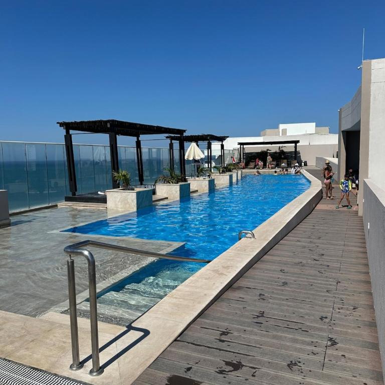 Apartment with beach access in Reserva Del Mar Rodadero Sur - Two-Bedroom Deluxe Apartment with Balcony - 2