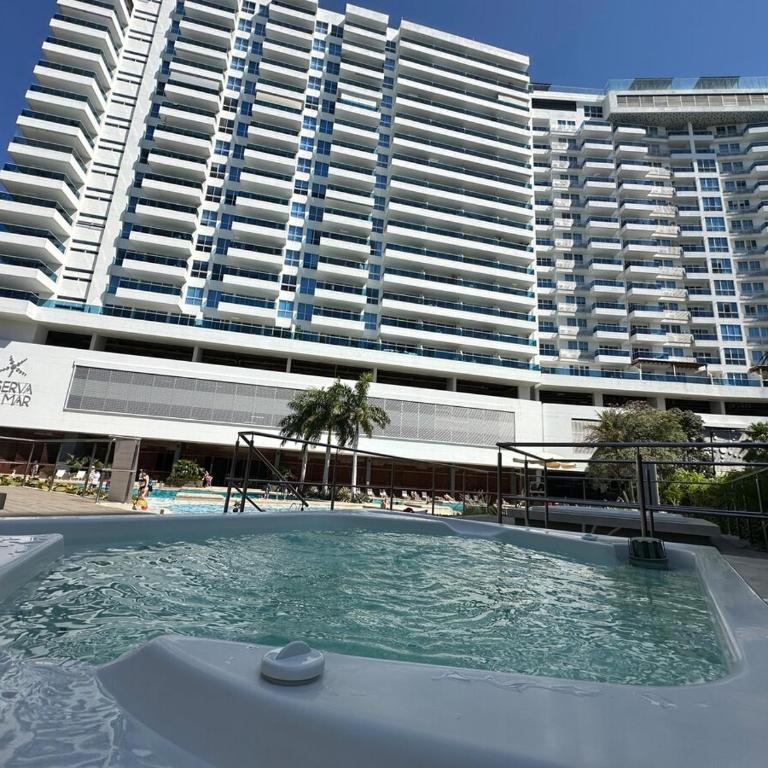 Apartment with beach access in Reserva Del Mar Rodadero Sur - Two-Bedroom Deluxe Apartment with Balcony - 32