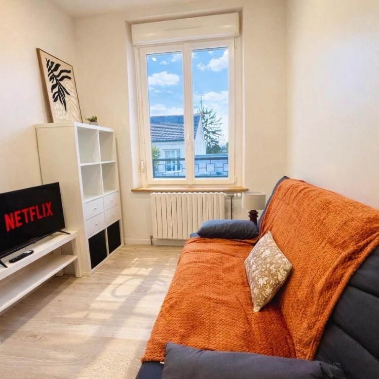 Duplex 4 personnes proche gare - Appartamento con 1 Camera da Letto - 4