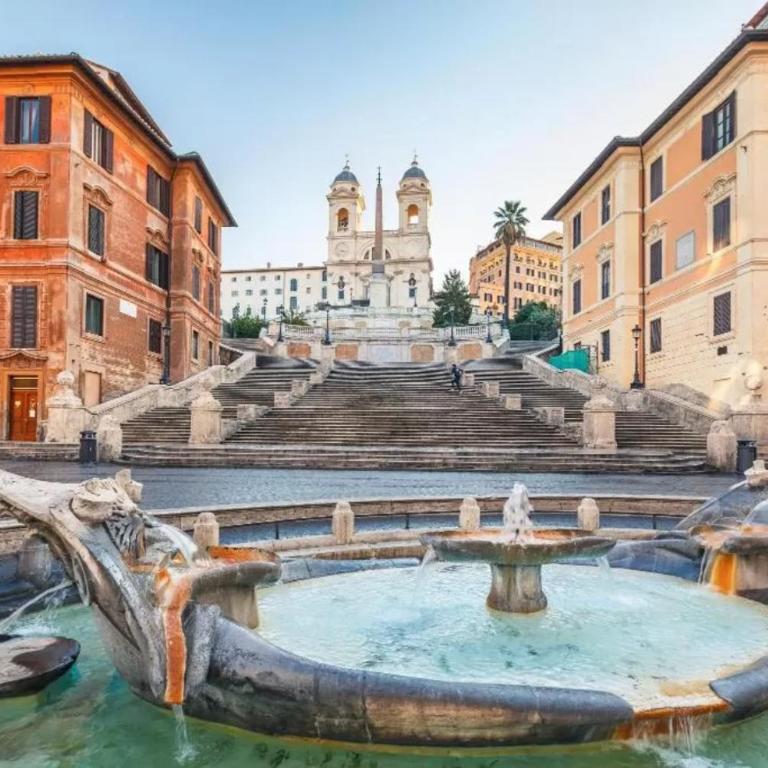 Amazing panoramic artist's loft Spanish Steps - Apartamento - 9