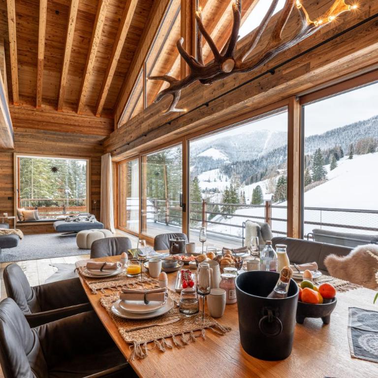 CHALET FALK - Privates Luxus-Chalet mit Sauna & Pool - Villa mit privatem Pool - 64