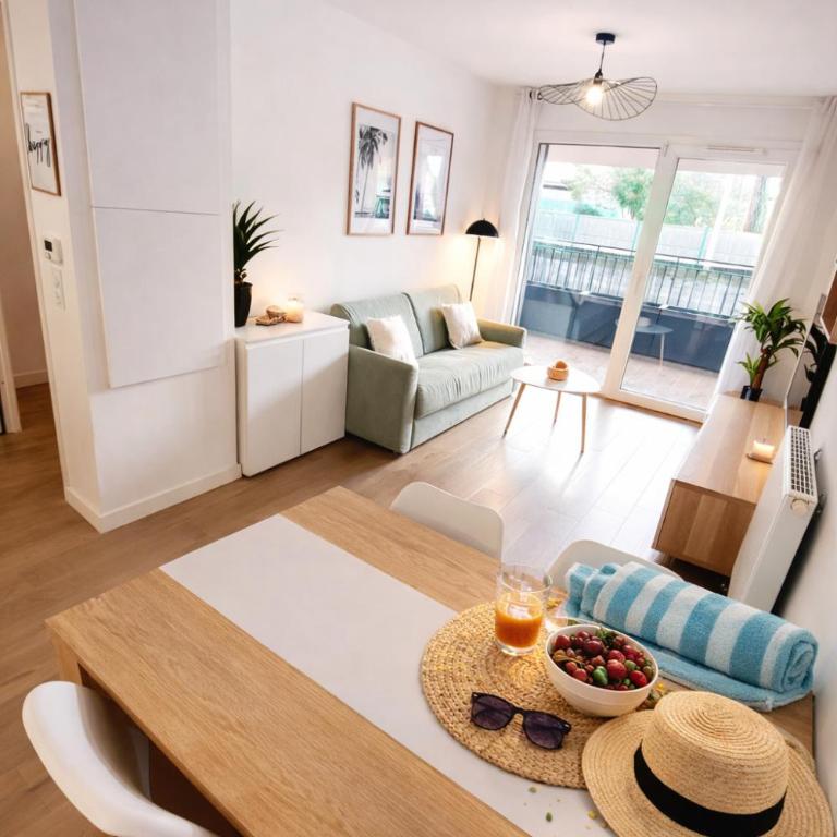 Biscawai Bisca Séjour détente dans un logement cosy avec terrasse ensoleillée, proche plage - Apartamento de 1 dormitorio - 2