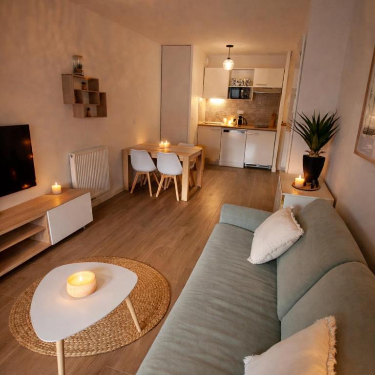 Biscawai Bisca Séjour détente dans un logement cosy avec terrasse ensoleillée, proche plage - Apartamento de 1 dormitorio - 16