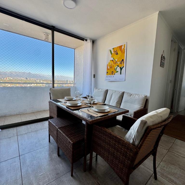 Departamento Don Diego XV vista despejada cercano a movistar arena, fantasilandia, Estadio nacional,especial para familias o grupos, parking interior previa reserva segun disponibilidad, tarifa diaria - Three-Bedroom Apartment - 18