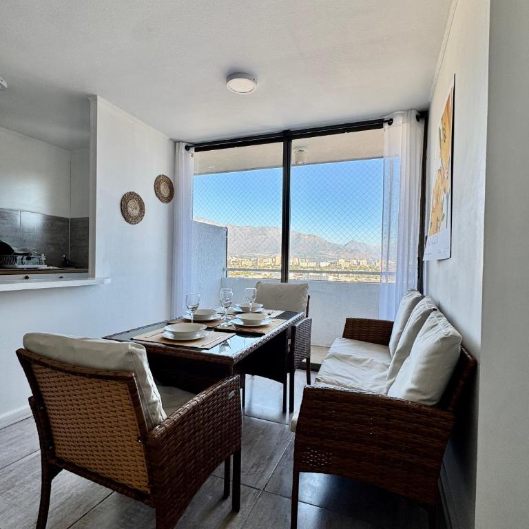 Departamento Don Diego XV vista despejada cercano a movistar arena, fantasilandia, Estadio nacional,especial para familias o grupos, parking interior previa reserva segun disponibilidad, tarifa diaria - Three-Bedroom Apartment - 17