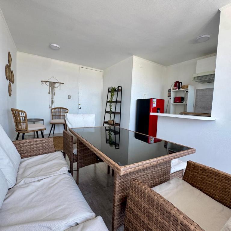 Departamento Don Diego XV vista despejada cercano a movistar arena, fantasilandia, Estadio nacional,especial para familias o grupos, parking interior previa reserva segun disponibilidad, tarifa diaria - Three-Bedroom Apartment - 21